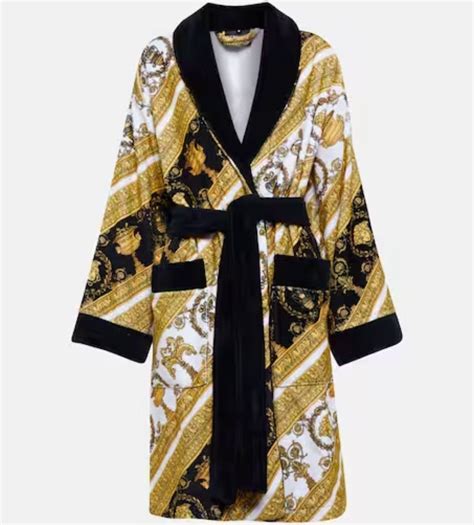 versace robe grailed|Versace Robe Black .